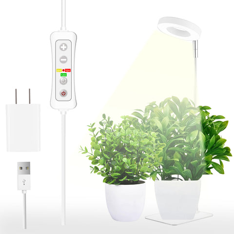 Base Plant Light Strip with Acrylic Base,white,1pcs